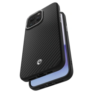 Hurtownia GSM - [OUTLET] Case Spigen Enzo Aramid Mag MagSafe Apple iPhone 15 Pro Max Matt Schwarz - OT-762 - {ean13} - Hurt