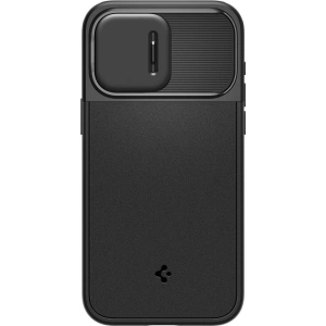 Hurtownia GSM - [OUTLET] Case Spigen Optik Armor Mag MagSafe Apple iPhone 15 Pro Schwarz - OT-763 - {ean13} - Hurt