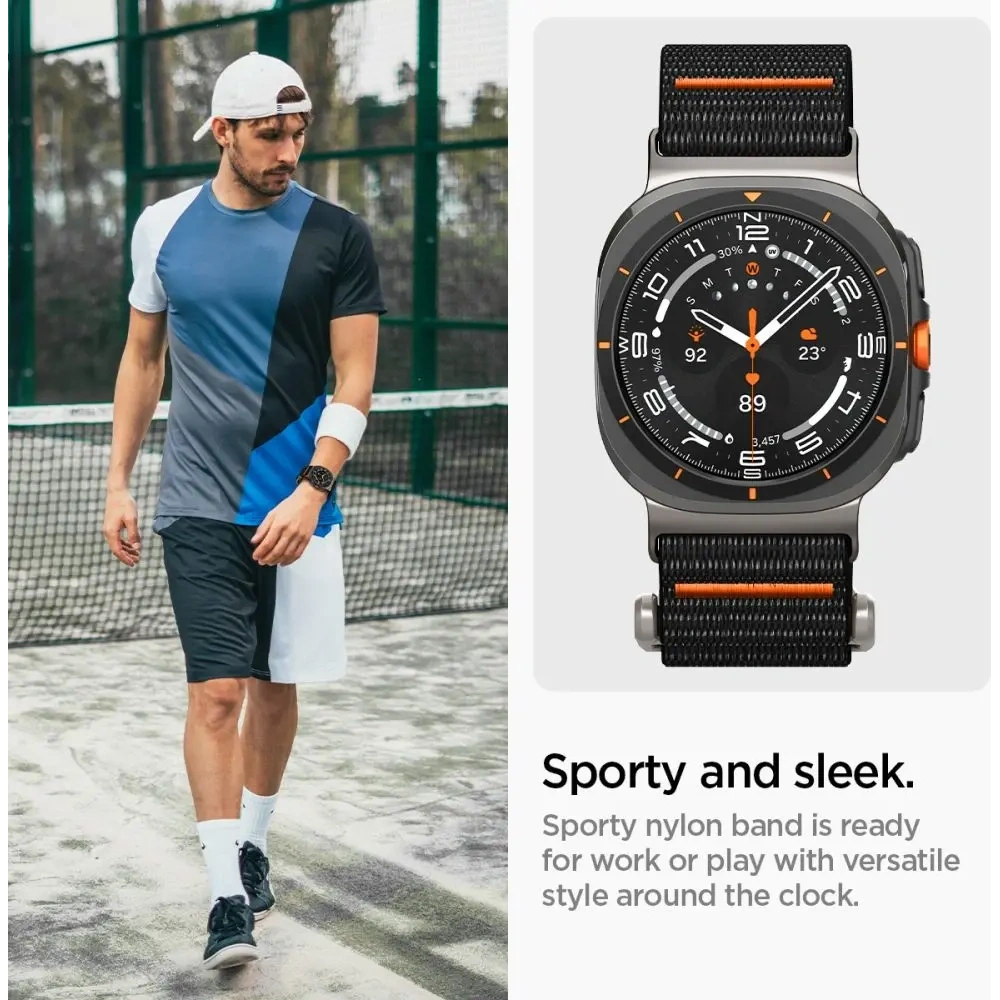 Wholesale Spigen Durapro Flex Samsung Galaxy Watch Ultra 47mm Black - SPN16525 - {ean13} - Hurt