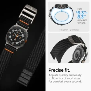 Hurtownia GSM - Pasek Spigen Durapro Flex Samsung Galaxy Watch Ultra 47mm Černý - SPN16525 - {ean13} - Hurt