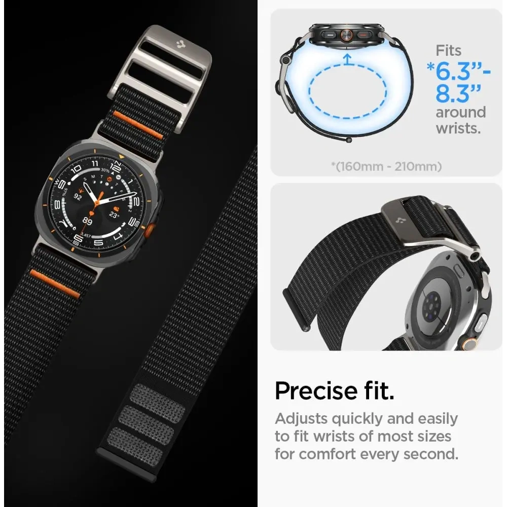 Wholesale Spigen Durapro Flex Samsung Galaxy Watch Ultra 47mm Black - SPN16525 - {ean13} - Hurt