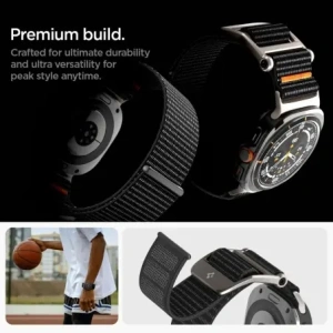 Hurtownia GSM - Pasek Spigen Durapro Flex Samsung Galaxy Watch Ultra 47mm Černý - SPN16525 - {ean13} - Hurt
