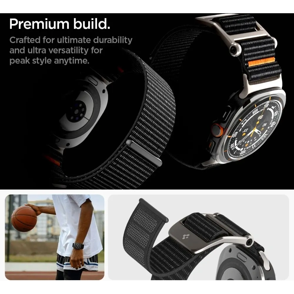 Wholesale Spigen Durapro Flex Samsung Galaxy Watch Ultra 47mm Black - SPN16525 - {ean13} - Hurt