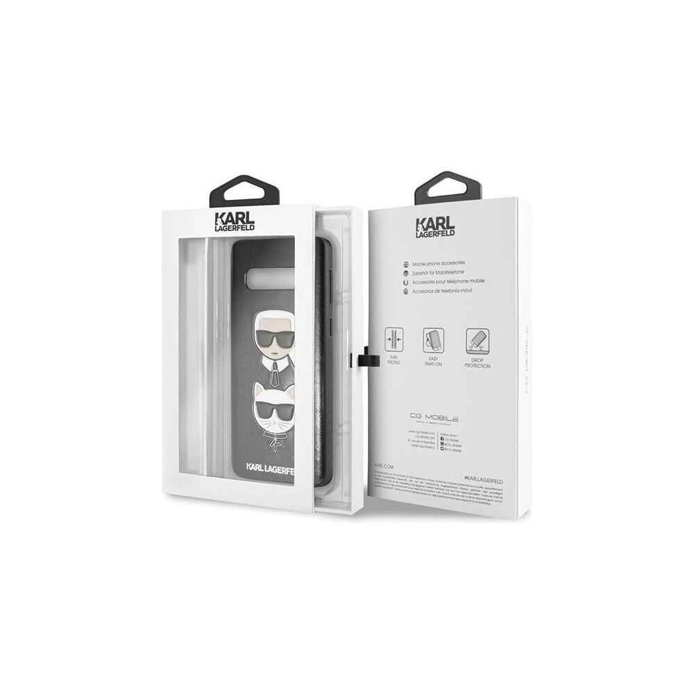 Hurtownia GSM - Karl Lagerfeld KLHCS10KICKCSBK S10 G973 hardcase czarny/black Karl & Choupette - KLD231BLK - {ean13} - Hurt