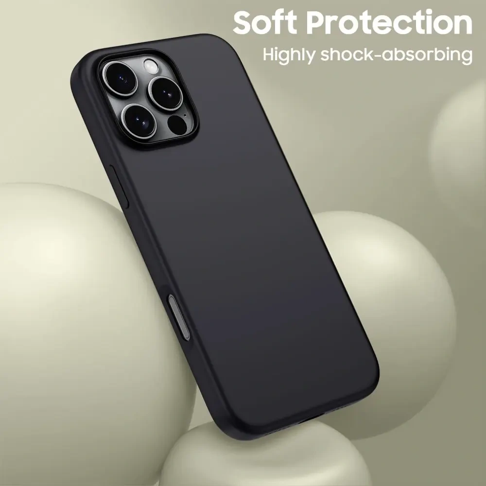 Hurtownia GSM - Tech-Protect szilikon MagSafe Apple iPhone 16 Pro matt fekete - THP3433 - {ean13} - Hurt