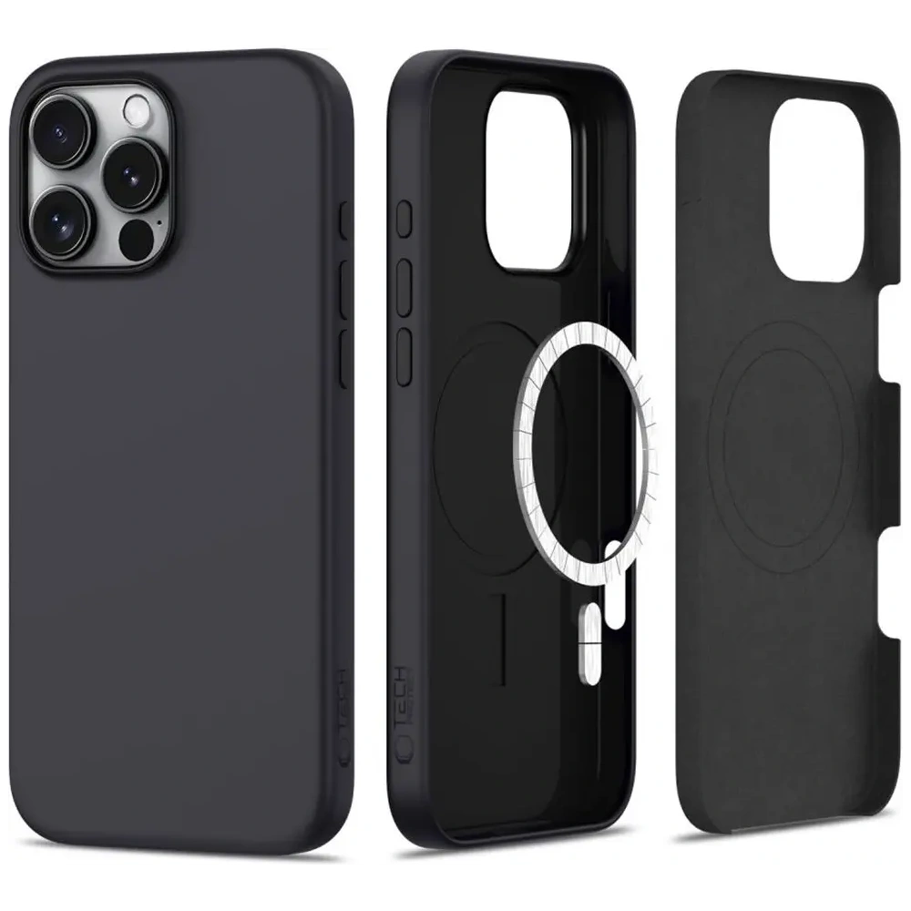 Hurtownia GSM - Tech-Protect Silikon MagSafe Apple iPhone 16 Pro Max Matt Schwarz - THP3434 - {ean13} - Hurt