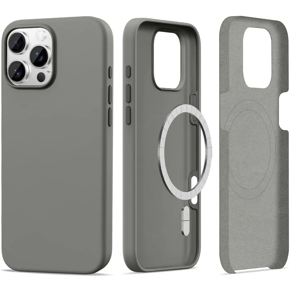 Wholesale Tech-Protect Silicone MagSafe Apple iPhone 16 Pro Max Matte Clay - THP3435 - {ean13} - Hurt