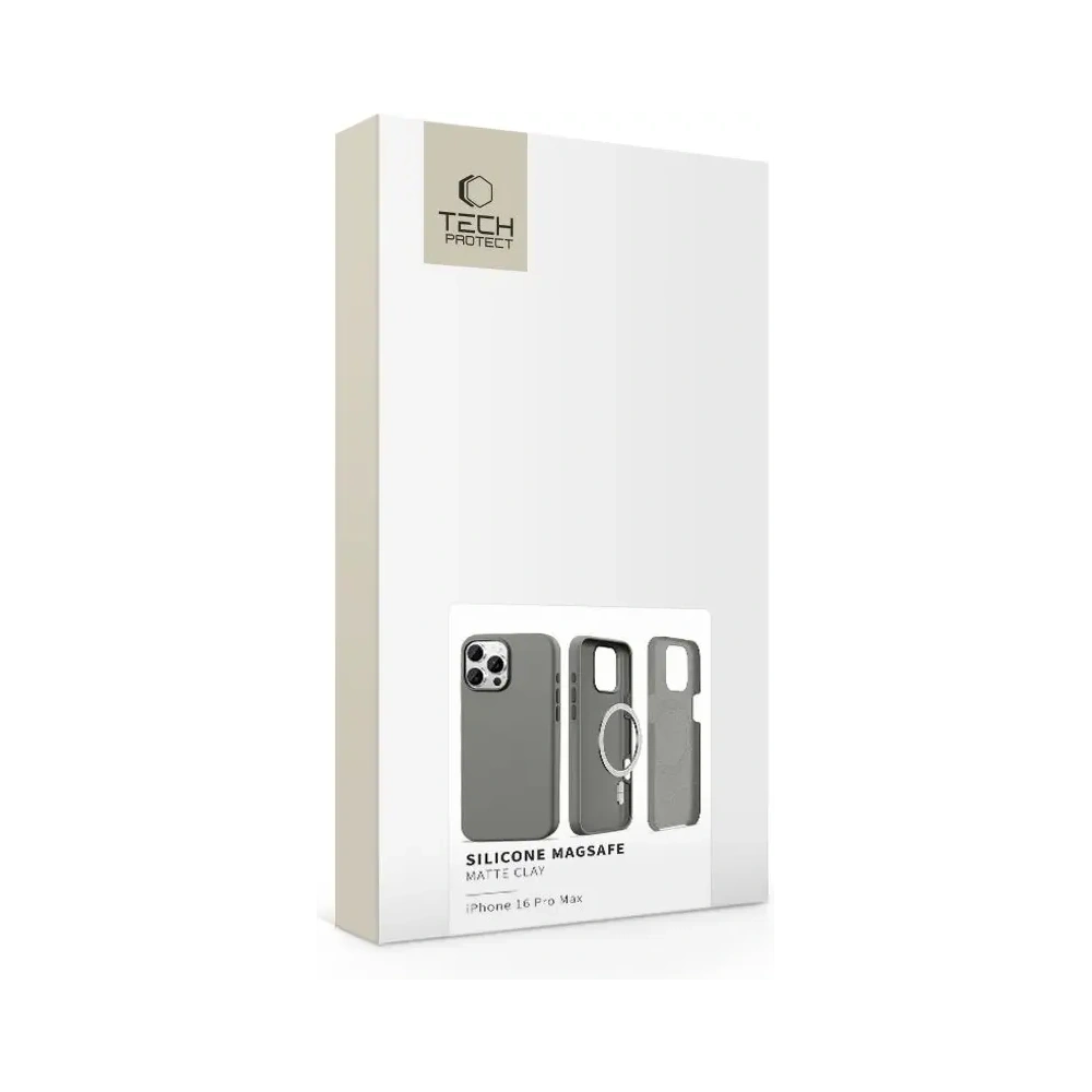 Hurtownia GSM - Tech-Protect Szilikon MagSafe Apple iPhone 16 Pro Max Matt Agyag - THP3435 - {ean13} - Hurt