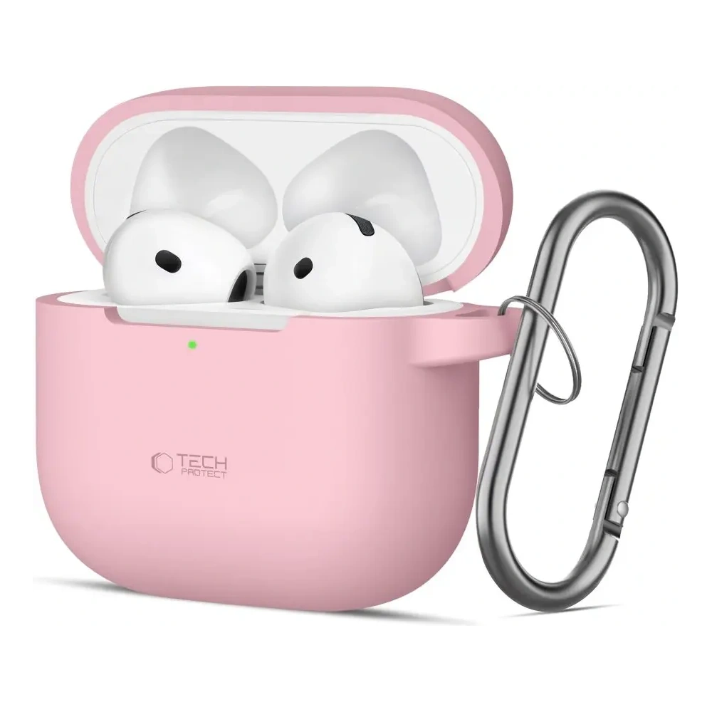 Hurtownia GSM - Etui Tech-Protect Silicone Hook Apple Airpods 4 Dusty Pink - THP3438 - {ean13} - Hurt