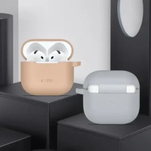 Hurtownia GSM - Etui Tech-Protect silikonový háček Apple Airpods 4 černý - THP3439 - {ean13} - Hurt