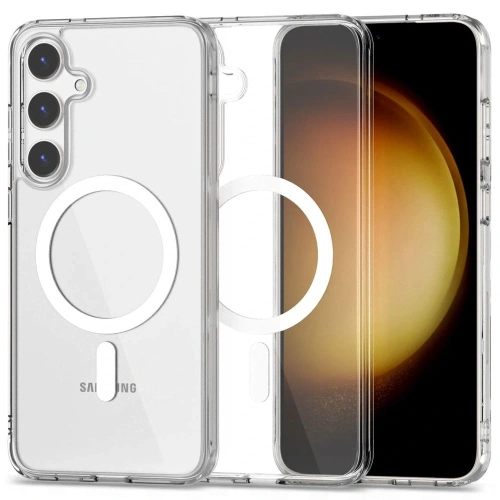 Etui Tech-Protect Flexair Hybrid MagSafe Samsung Galaxy S24 FE Clear