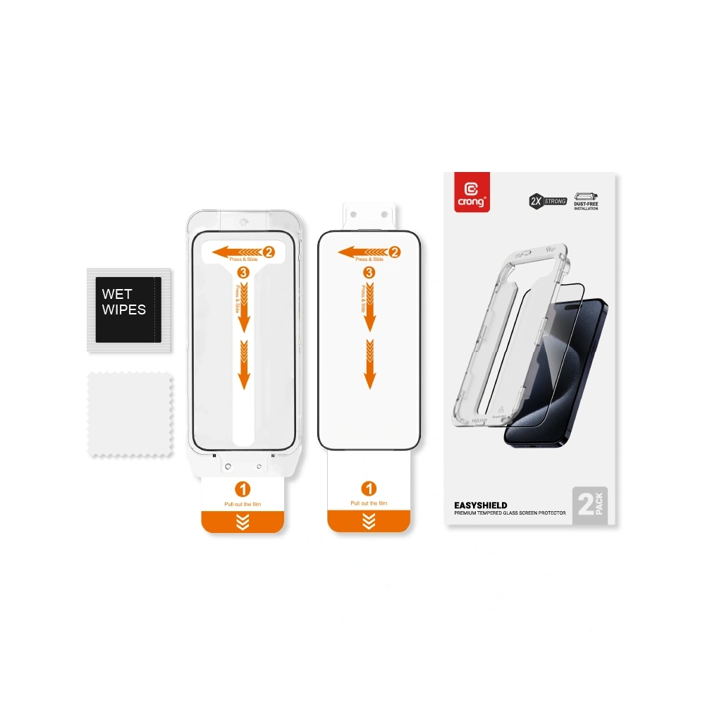 Hurtownia GSM - Crong EasyShield Apple iPhone 16 Pro Max [2 PACK] - CRG811 - {ean13} - Hurt