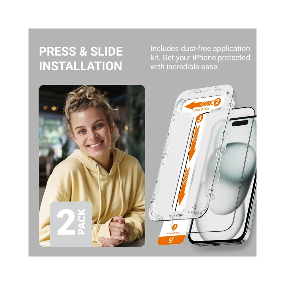 Hurtownia GSM - Crong EasyShield Apple iPhone 16 Pro Max [2 PACK] - CRG811 - {ean13} - Hurt