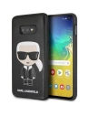 Karl Lagerfeld KLHCS10LIKPUBK S10e G970 hardcase black Iconic Karl Embossed