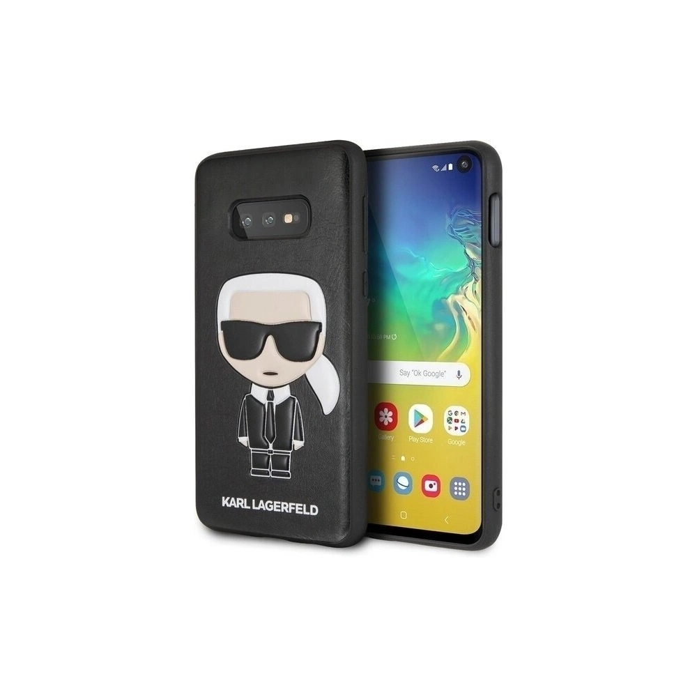 Hurtownia GSM - Karl Lagerfeld KLHCS10LIKPUBK S10e G970 hardcase czarny/black Iconic Karl Embossed - KLD233BLK - {ean13} - Hurt