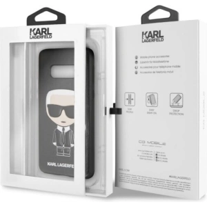 Hurtownia GSM - Karl Lagerfeld KLHCS10LIKPUBK S10e G970 hardcase negru/black Iconic Karl Embossed - KLD233BLK - {ean13} - Hurt