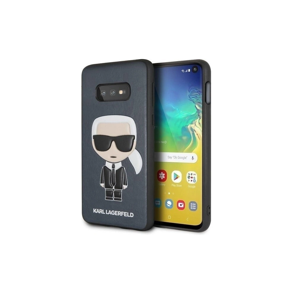 Hurtownia GSM - Karl Lagerfeld KLHCS10LIKPUBL S10e G970 hardcase granatowy/navy Iconic Karl Embossed - KLD234NAV - {ean13} - Hurt
