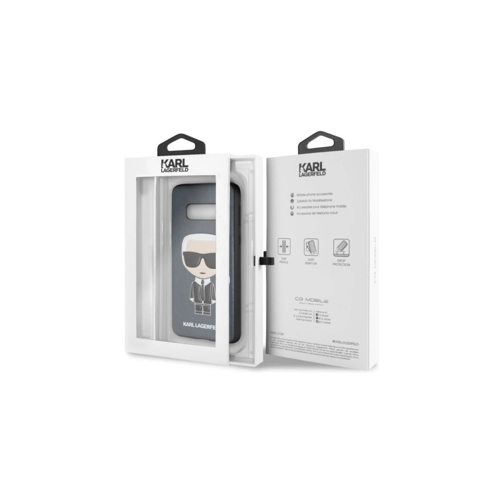 Hurtownia GSM - Karl Lagerfeld KLHCS10LIKPUBL S10e G970 hardcase granatowy/navy Iconic Karl Embossed - KLD234NAV - {ean13} - Hurt