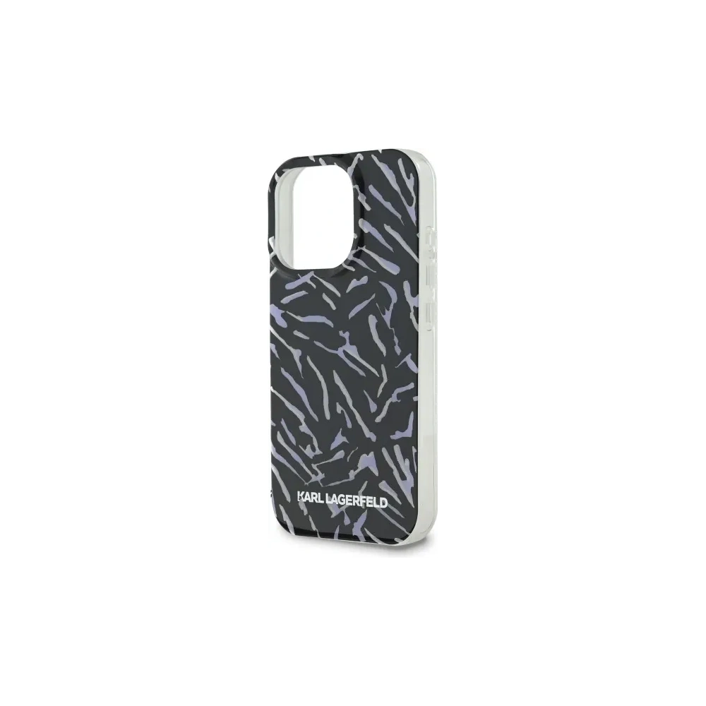 Hurtownia GSM - Etui Karl Lagerfeld KLHCP16LHZBPKCCU Apple iPhone 16 Pro Zebra s kabelem fialový/purple - KLD21787 - {ean13} - Hurt
