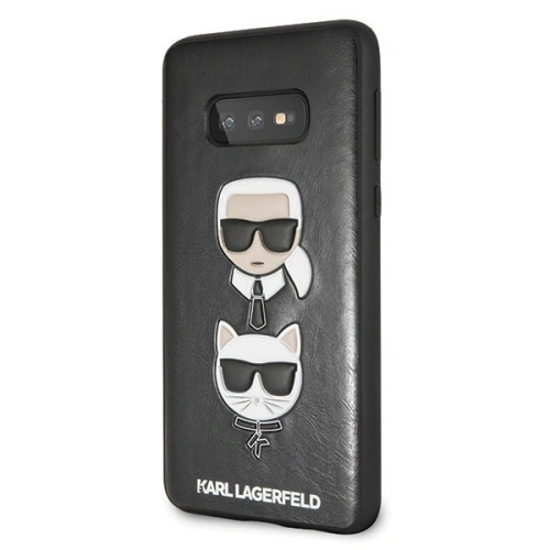 Karl Lagerfeld KLHCS10LKICKCSBK S10e G970 hardcase czarny/black Karl & Choupette