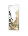 Wholesale Karl Lagerfeld KLHCS10LROGO S10e G970 black & gold hard case Glitter - KLD236BLKGLD - {ean13} - Hurt