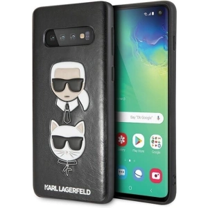 Karl Lagerfeld KLHCS10PKICKCSBK S10 Plus G975 hardcase black Karl & Choupette