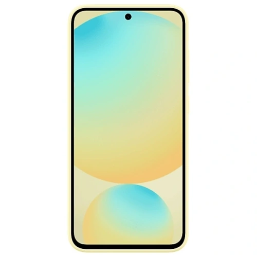 Etui Samsung EF-GS721CYEGWW Galaxy S24 FE Standing Grip Case żółty/yellow