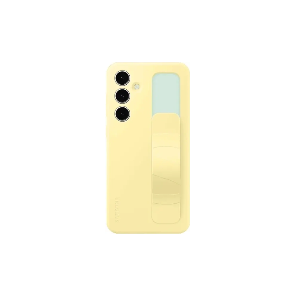 Wholesale Samsung EF-GS721CYEGWW Galaxy S24 FE Standing Grip Case yellow - SMG1192 - {ean13} - Hurt
