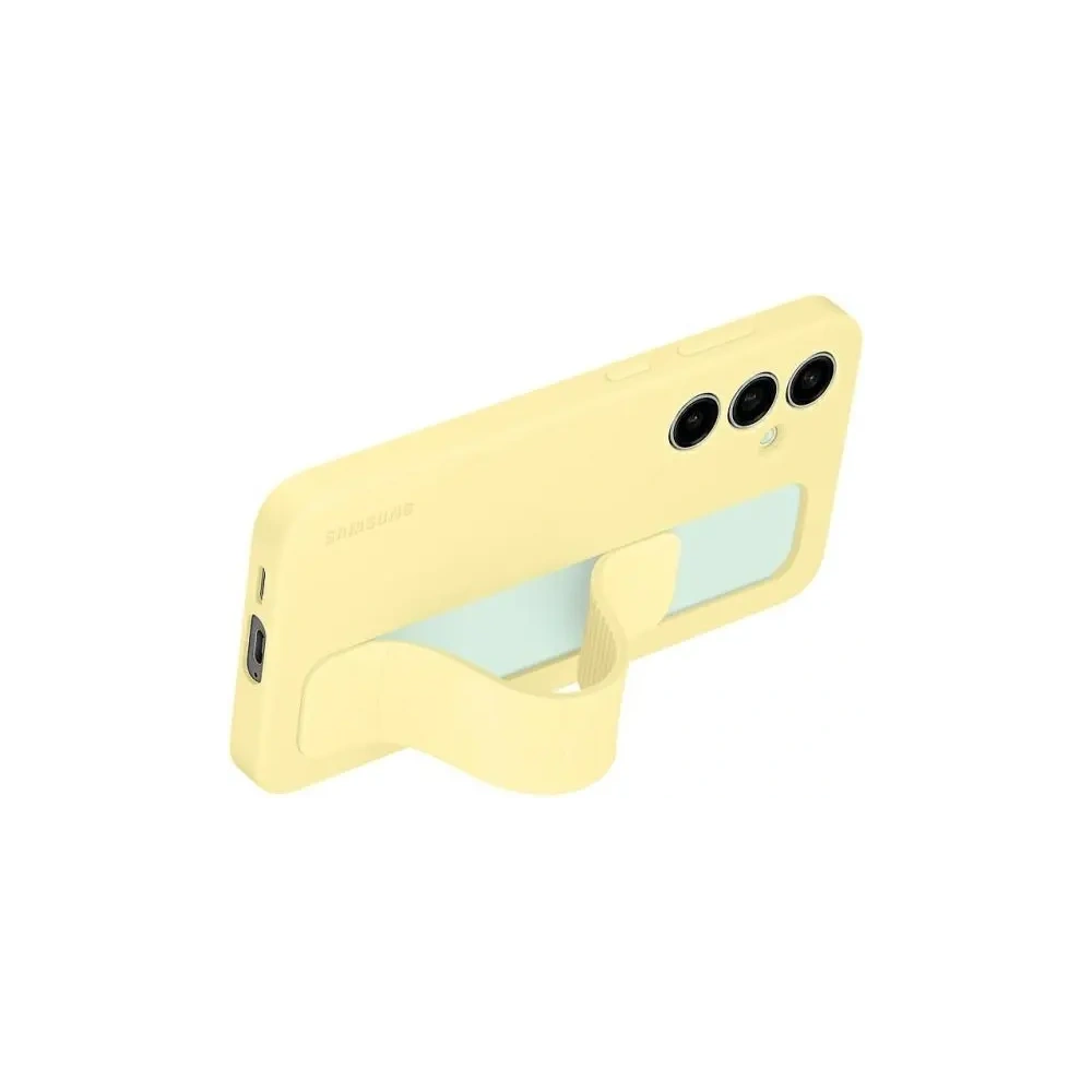Wholesale Samsung EF-GS721CYEGWW Galaxy S24 FE Standing Grip Case yellow - SMG1192 - {ean13} - Hurt