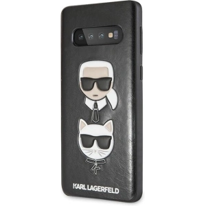 Karl Lagerfeld KLHCS10PKICKCSBK S10 Plus G975 hardcase black Karl & Choupette