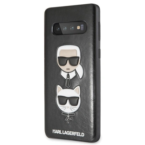 Karl Lagerfeld KLHCS10PKICKCSBK S10 Plus G975 hardcase czarny/black Karl & Choupette