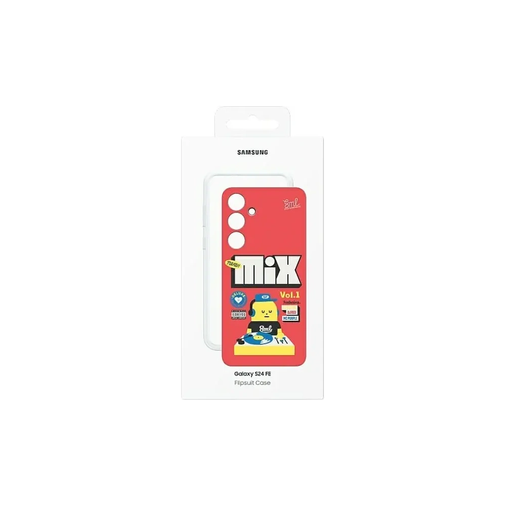 Wholesale Samsung EF-MS721CREGWW Galaxy S24 FE Flipsuit Case red - SMG1193 - {ean13} - Hurt