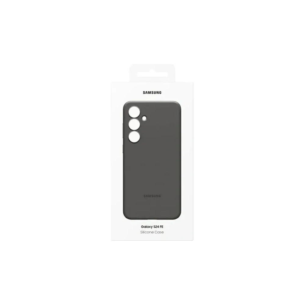Hurtownia GSM - Etui Samsung EF-PS721CBEGWW Galaxy S24 FE Silicone Case czarny/black - SMG1195 - {ean13} - Hurt