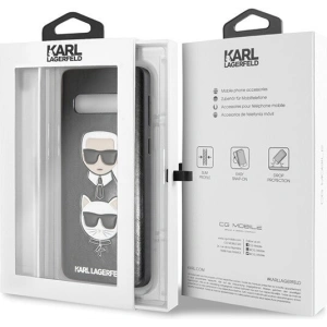 Hurtownia GSM - Karl Lagerfeld KLHCS10PKICKCSBK S10 Plus G975 hardcase negru/black Karl & Choupette - KLD238BLK - {ean13} - Hurt
