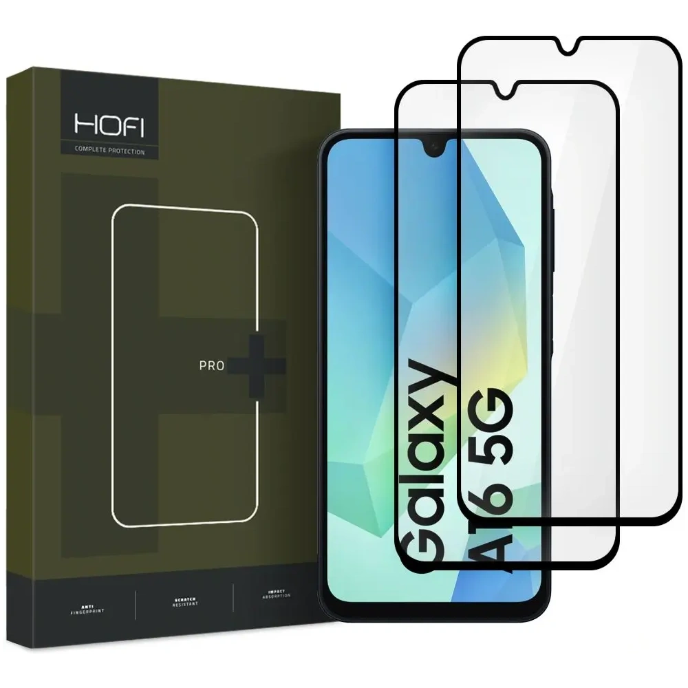 Hurtownia GSM - Hofi Glass Pro+ Samsung Galaxy A16 4G / 5G Fekete [2 CSOMAG] - HOFI567 - {ean13} - Hurt