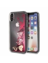 Etui Guess GUHCPXGLHFLRA Apple iPhone X/XS carcasă dură zmeură Glitter Hearts