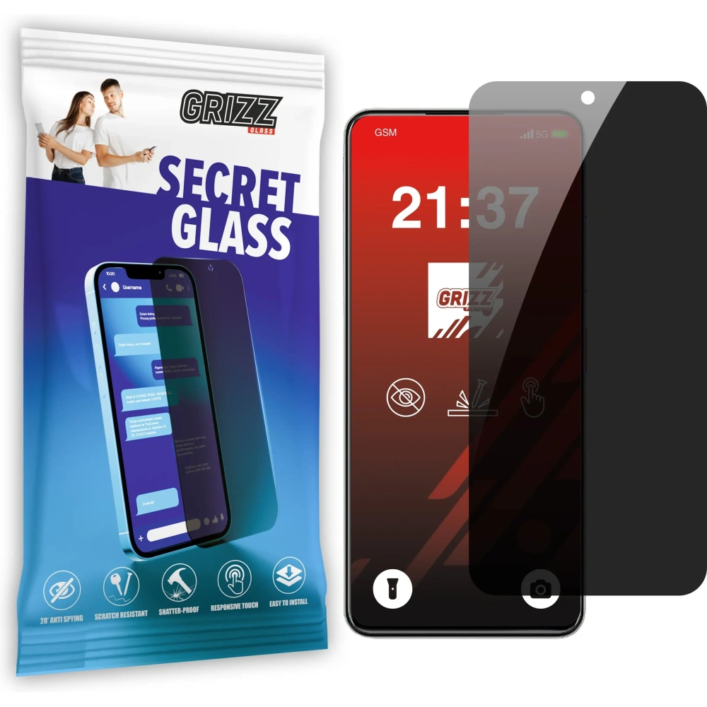 Hurtownia GSM - GrizzGlass SecretGlass ZTE Blade A75 5G - GRZ11918 - {ean13} - Hurt