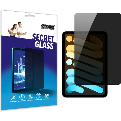 Matowe szkło prywatyzujące GrizzGlass SecretGlass do Apple iPad mini 2024