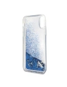 Hurtownia GSM - Etui Guess GUHCPXGLUFLBL Apple iPhone X purple/fioletowy hard case Glitter Liquid - GUE318PRP - {ean13} - Hurt