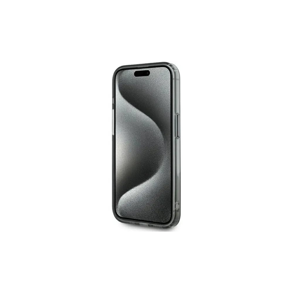 Wholesale Karl Lagerfeld KLHMP15LHLSCHK Apple iPhone 15 Pro hardcase IML Metal Choupette Head MagSafe black - KLD21788 - {ean13} - Hurt