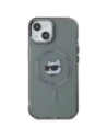 Hurtownia GSM - Karl Lagerfeld KLHMP15SHLSCHK Apple iPhone 15 husă hardcase IML Metal Choupette Head MagSafe neagră - KLD21791 - {ean13} - Hurt