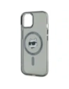 Hurtownia GSM - Karl Lagerfeld KLHMP15SHLSCHK Apple iPhone 15 husă hardcase IML Metal Choupette Head MagSafe neagră - KLD21791 - {ean13} - Hurt