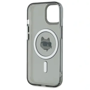 Hurtownia GSM - Karl Lagerfeld KLHMP15SHLSCHK Apple iPhone 15 Hardcase IML Metal Choupette Head MagSafe schwarz - KLD21791 - {ean13} - Hurt