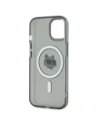 Hurtownia GSM - Karl Lagerfeld KLHMP15SHLSCHK Apple iPhone 15 husă hardcase IML Metal Choupette Head MagSafe neagră - KLD21791 - {ean13} - Hurt