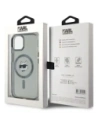 Hurtownia GSM - Karl Lagerfeld KLHMP15SHLSCHK Apple iPhone 15 husă hardcase IML Metal Choupette Head MagSafe neagră - KLD21791 - {ean13} - Hurt