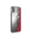 Hurtownia GSM - Etui Guess GUHCPXGLUFLRA Apple iPhone X raspberry hard case Glitter Liquid - GUE320 - {ean13} - Hurt