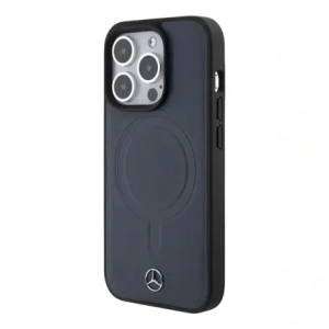 Hurtownia GSM - Etui Mercedes MEHMP15L23RCMV Apple iPhone 15 Pro hardcase Smooth Leather MagSafe granatowy/navy - MRS220 - {ean13} - Hurt