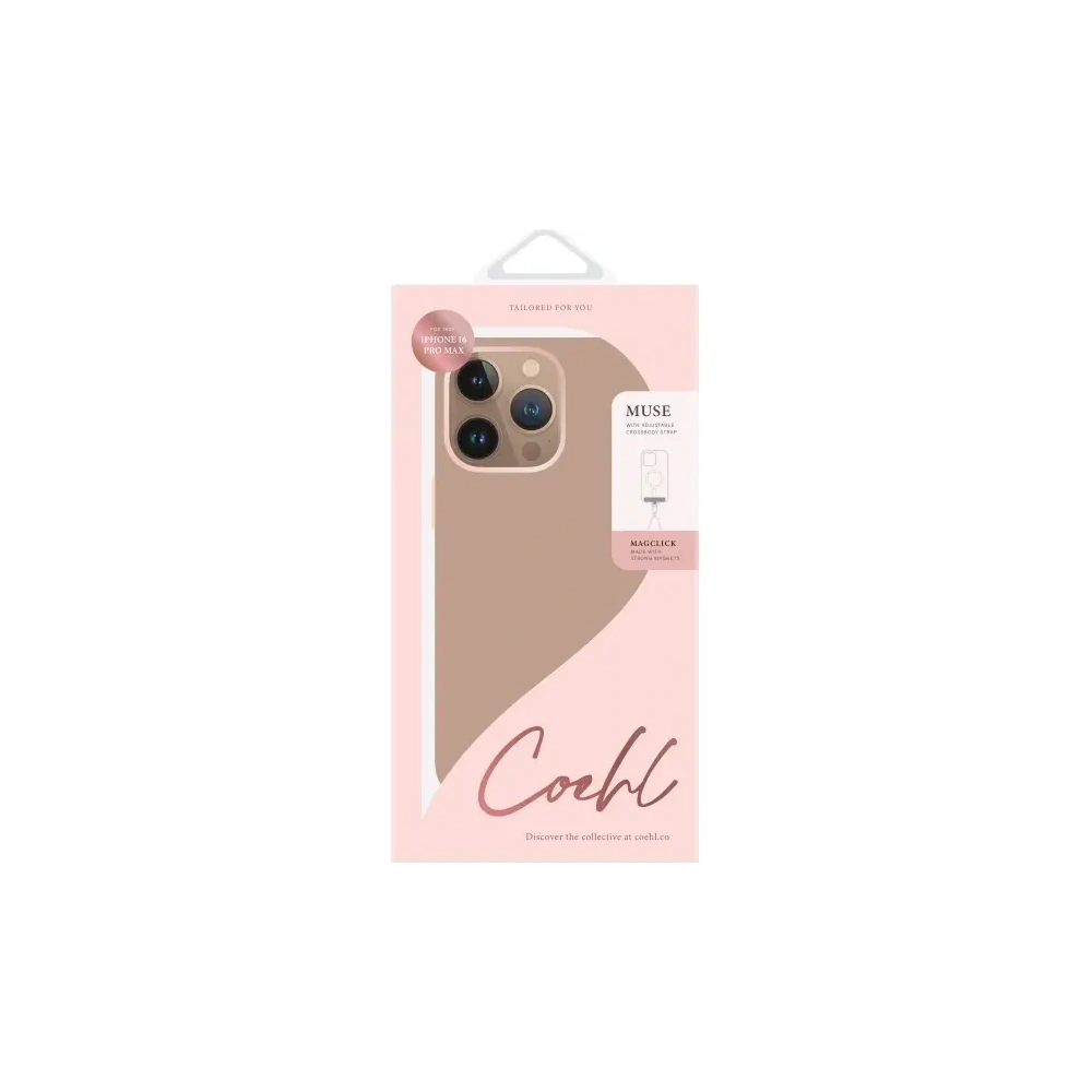 Hurtownia GSM - UNIQ Coehl Muse Apple iPhone 16 Pro Max Magnetic Charging nud prăfuit - UNIQ1377 - {ean13} - Hurt