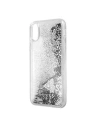 Wholesale Guess GUHCPXGLUFLSI iPhone XXs silver hard case Glitter Liquid - GUE321SLV - {ean13} - Hurt