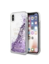Hurtownia GSM - Etui Guess GUHCPXGLUQPU Apple iPhone X/XS fioletowy/purple hard case Liquid Glitter Party - GUE322PRP - {ean13} - Hurt